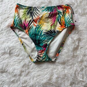 High waisted swimsuit bottom